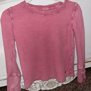 Justice Pink Long Sleeve Top